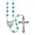  GENUINE BLUE FRESH WATER PEARL HANDCRAFTED ROSARY 